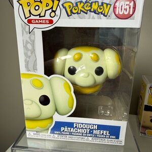 Fidough Funko Pop #1051 🐶 Pokémon 🔥 Cute Collector Piece Clean Display B mmmki